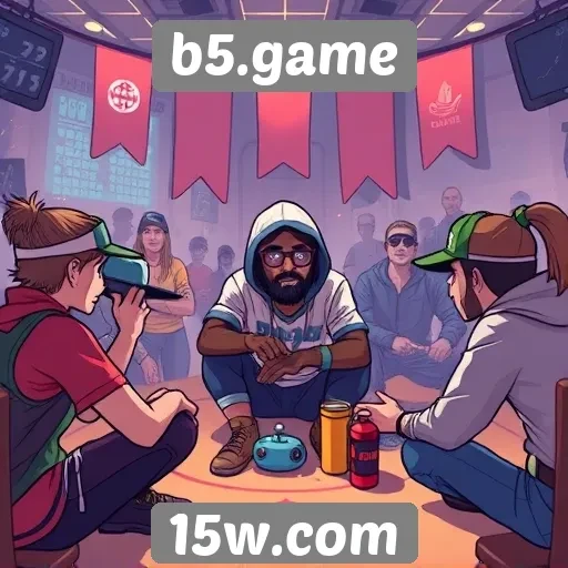 Explorando a comunidade e interações no b5.game